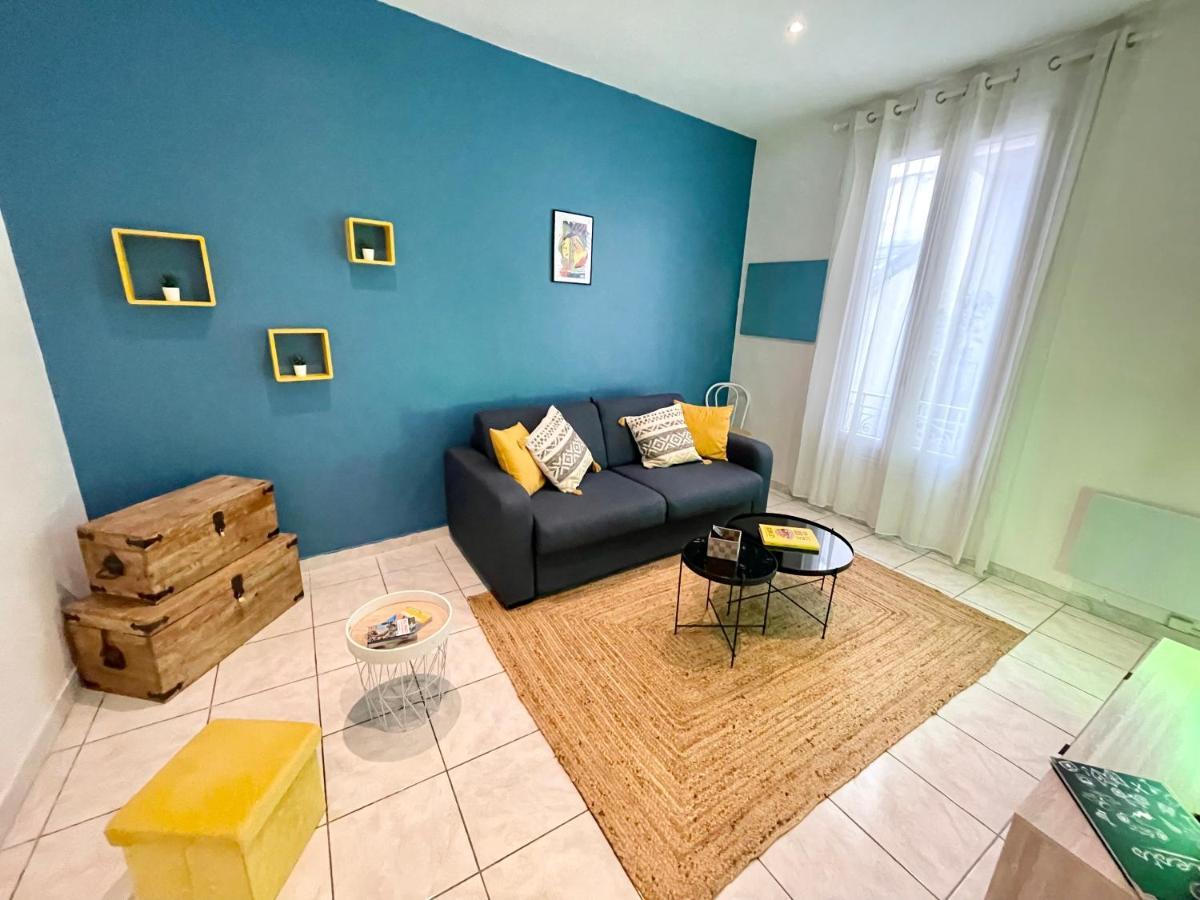 Joli appartement spacieux à 3 min à pied de la mer Nice Exterior foto